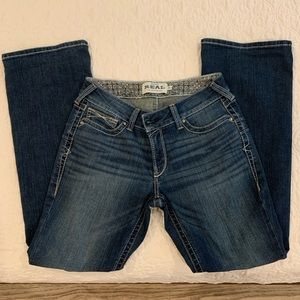 Ariat mid rise boot cut jeans 30R.